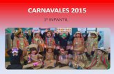 Carnavales 1º infantil