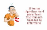 Síntomas digestivos en el paciente en fase terminal