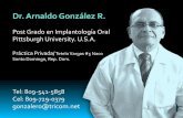 Caso Clínico con Membrana Cytoplast™ - Dr. Arnaldo Gonzales R.
