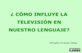 Influencia de la televisión en el lenguaje