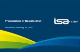 Results Presentation 2014