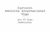 Cartaces Amnistía Internacional Vigo