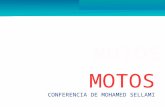 Conferencia de Mohamed Sellami. Motos