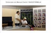 Entrevista en programa de radio: "Interior del Estado" con Manuel Cauicha de TV: "Interior del Estado" con Manuel Cauich