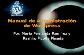 Manual de administración de wordpress