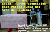 ENFERMEDAD DEL VIRUS ÉBOLA “DR. DANIEL BAUSCH”