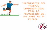 Prevencion de lesiones futbol base