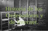 Historia de los ordenadores e Internet.