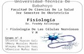 FISIOLOGÍA DE LAS CÉLULAS NERVIOSAS Y MUSCULARES