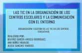 Organización de los centros y la comunicación con el entorno