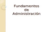 Fundamentación administrativa
