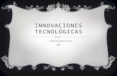 Innovaciones Tecnologicas CES 2015