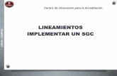 Lineamientos - Implementar SGC