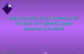 Introducción a los Sistemas de Gestión de la Calidad ISO 9000