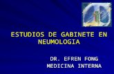 Estudios de gabinete en neumologia