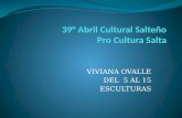 39° Abril Cultural Salteño