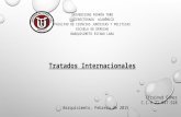 Tratados internacionales