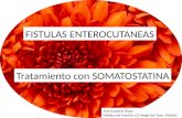 Somatostatina como tratamiento en fistulas enterocutáneas