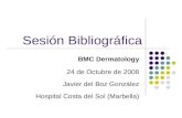 Sesión Bibliográfica Bmc Dermatol 10/08