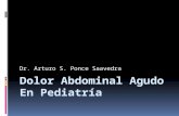 Dolor abdominal agudo en pediatría