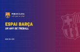 Espai Barça: Un Any de Treball
