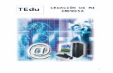 Creación de mi empresa: TEdu