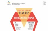 Datos de todos y para todos. Plan RISP de la Biblioteca Nacional de España. Ana Carrillo Pozas, María Jesús Morillo Calero