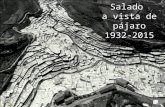 El Valle Salado de Añana a vista de pájaro. 1932-2015