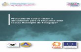 Protocolo de coordinación y articulación ante sequía. Municipio de Totogalpa