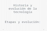 HISTORIA Y EVOLUCIÓN DE LA TECNOLOGÍA