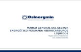 Sesión 3 Marco General del Sector Energético Peruano: Hidrocarburos Líquidos