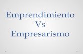 emprendimiento vs empresarismo