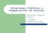Relaciones Públicas y Organización de eventos