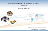Recovered Paper Quality vs. Export