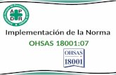 Guia para implementar la norma OHSAS 18001:2007