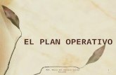 Plan operativo