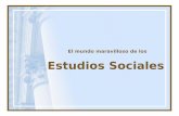 El marvilloso mundo de los Estudios Sociales.