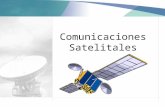 Comunicaciones satelitales