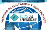 Rutas del aprendizaje:hacia la excelencia educativa del Perú.