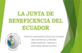 La junta de Beneficencia del ecuador