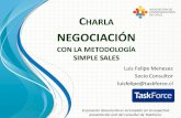 Charla: "Negociación SimpleSales para Acuerdos Sostenibles" vía @taskforceCL con @ASECH_ag