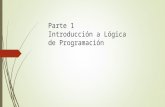 Logica de Programacion: Introduccion al mundo Computarizado