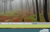 Índice de Progreso Social 2015. Resultados Globales