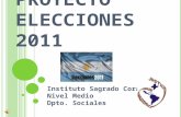Proyecto elecciones 2011