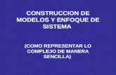 Construcción de modelos y enfoque de sistema