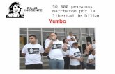 Yumbo - 50 mil personas exigieron la libertad de Dilian Francisca Toro.