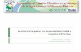 Martina Ulrichs (IDS) - Analisis Participativo de Vulnerabilidad Social a Impactos de Cambio Climatico