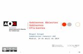 2014 04-24 Aslan - Gobierno Abierto y el Consorci AOC (Madrid)
