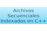 Grupo 1 Archivos Secuenciales Indexados en C++