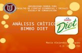 Analisis critico- publicidad bimbo diet
